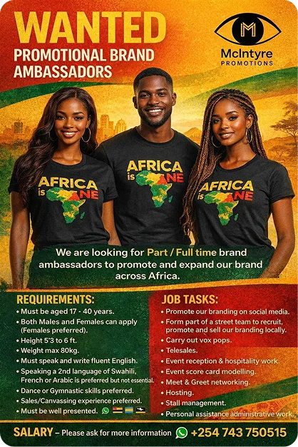 Promotional Brand Ambassadors Poster